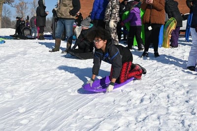 Sledding with the Superintendent - Photo Number 2