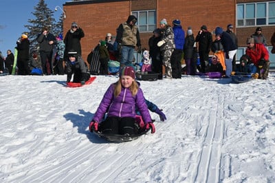 Sledding with the Superintendent - Photo Number 5