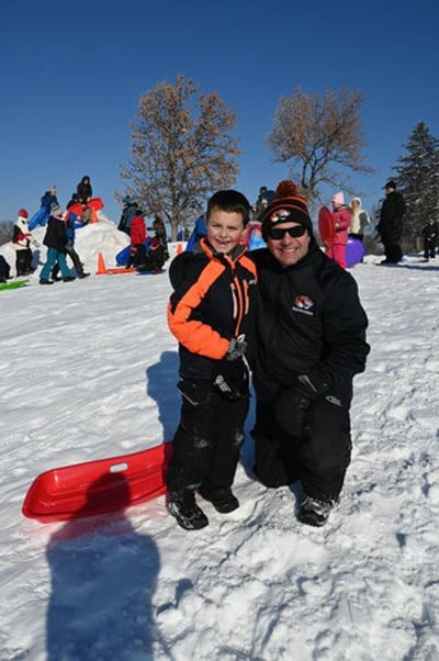 Sledding with the Superintendent - Photo Number 8
