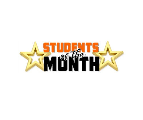 May Students of the Month!