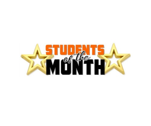 April Students of the Month!