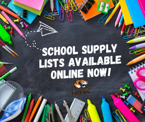 School Supply Lists Available Online Now