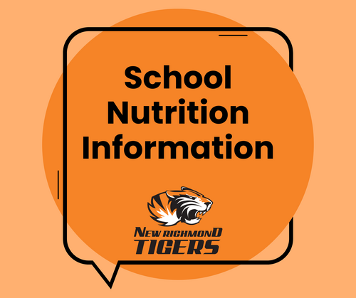 school nutrition information
