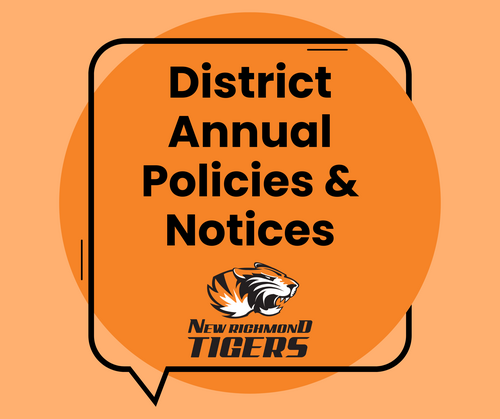 District Annual notices and policies