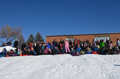 Sledding with the Superintendent - Photo Number 3