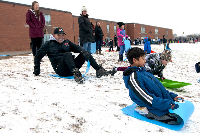 Sledding