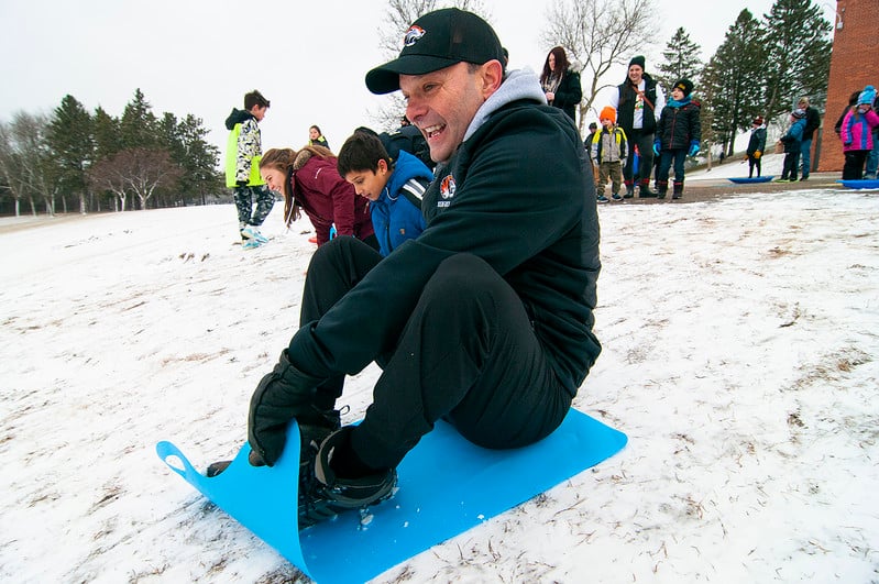 Sledding