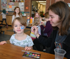 face painting