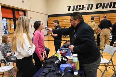 Career Fair at New Richmond Middle School