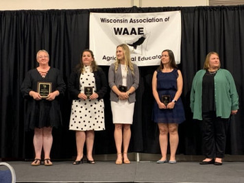 Rachel Receiving Award