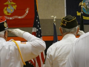 veterans salute