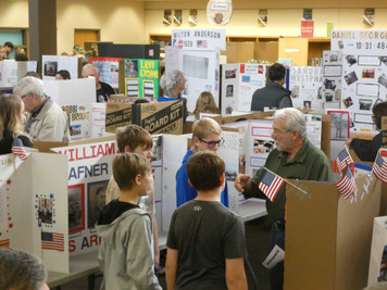 student projects for veterans day