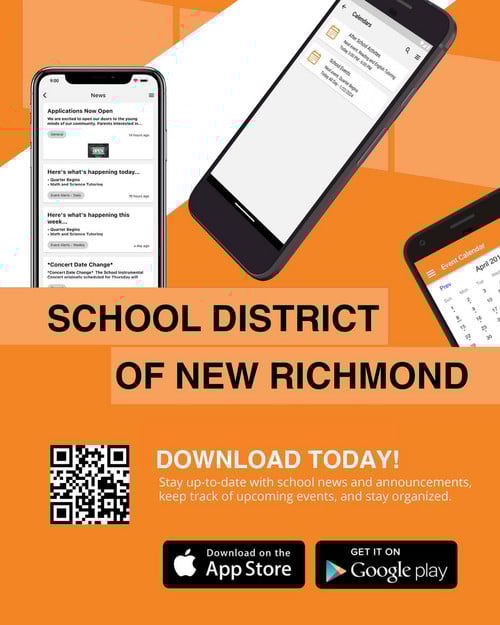 Flyer: Download our district app in your app store today