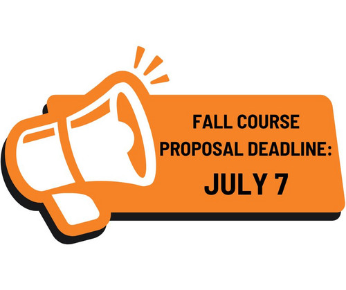 Fall Course Deadline: July 7